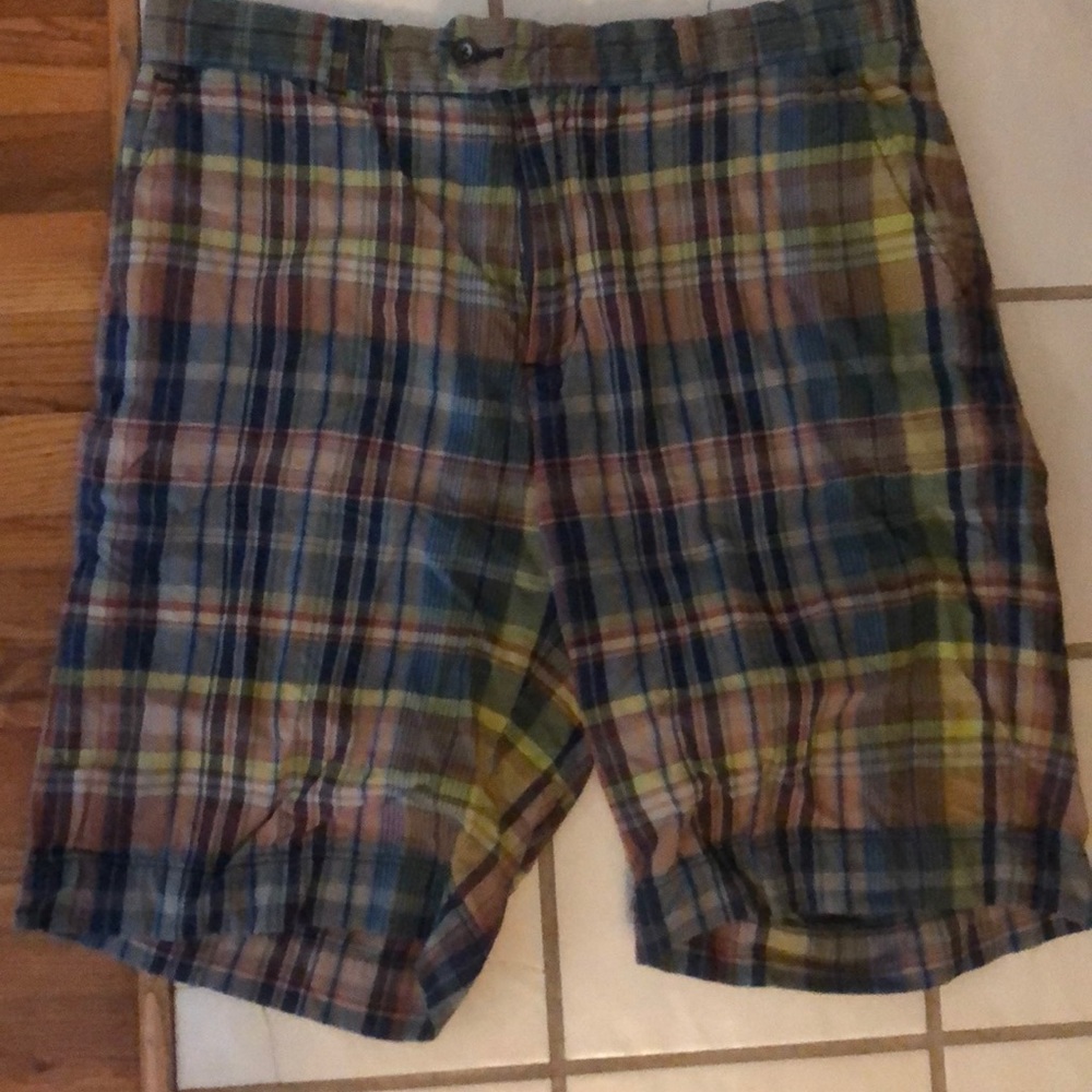 Plaid shorts by Polo size 34